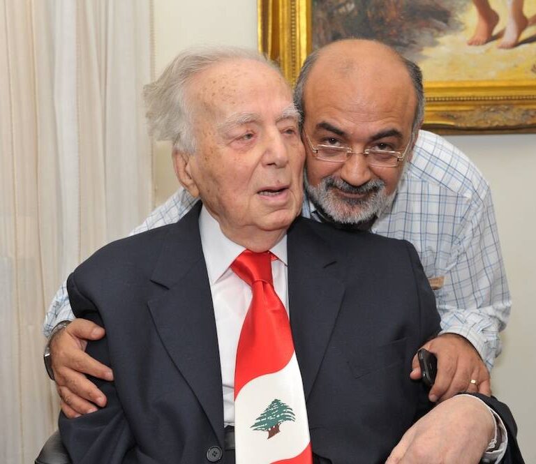 سعيد عقل في عيد ميلاده المئة