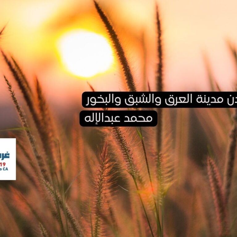 عدن مدينة العرق والشبق والبخور