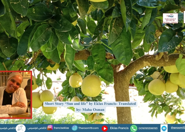 Short Story “Sun and life” by Eklas Francis- Translated by: Maha Osman