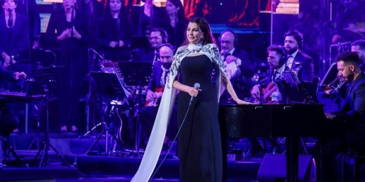 ماجدة الرومي تُعيد صوت الفرح إلى بيروت في أمسية لا تُنسى